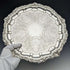 1898 Antigüedad británica, salva de plata esterlina (plata 925) sin patas, 30 cm de diámetro, 670 g, Henry Bourne
