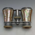 German vintage mother of pearl decoration opera glasses binoculars original case