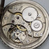 Antique Swiss PRIVILEGE bowling engraving silver side pocket watch in good working order