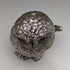 Figura de búho esculpida con baño de plata pura, 385g, Country Artists, Reino Unido