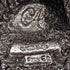 Figura de búho esculpida con baño de plata pura, 385g, Country Artists, Reino Unido