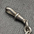 Around 1920 British Antique Pure Silver (925 Silver) Albert Chain 37g Medal Fob