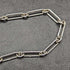 Around 1920 British Antique Pure Silver (925 Silver) Albert Chain 37g Medal Fob