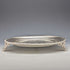 1863 British Antique Pure Silver (925 Silver) Salva Diameter 21cm 350g Hawkesworth Eyre