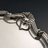 1904 British Antique Pure Silver (925 Silver) Salva Diameter 24.5cm 454g William Hutton
