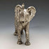 Escultura de pequeño elefante chapada en plata, 277 g, Country Artists, Reino Unido