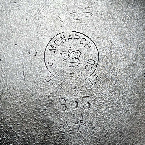 Cuenco para frutos secos de plata chapada, con decoración de ardilla, antigüedad estadounidense de finales del siglo XIX, 481 g