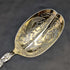 Cuchara de unción vintage británica de 1936, plata de ley (925), de Roberts & Belk, en su estuche original.