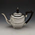 Late 19th Century English Antique Silver Plated Bachelor Teapot Set of 3 in Roberts & Belk Case