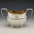 Late 19th Century English Antique Silver Plated Bachelor Teapot Set of 3 in Roberts & Belk Case