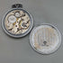 (Refurbished) Vintage good working Ulysse Nardin art deco stainless steel case pocket watch