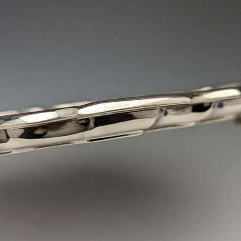 1929年 英国ヴィンテージ 純銀(925シルバー) サルヴァ 直径26cm 521g Walker & Hall