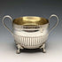 1909 antique Swedish pure silver (800 silver) sugar pot & cream jug set total 367g