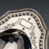 Frutero de plata de ley (925) antigua inglesa, 1891, 272g, Walter & John Barnard