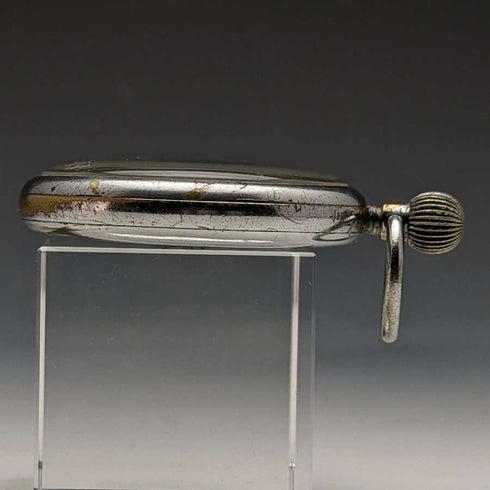 Reloj de bolsillo militar británico de la Segunda Guerra Mundial, Jaeger-LeCoultre Broad Arrow, vintage de alrededor de 1940, en buen estado de funcionamiento.