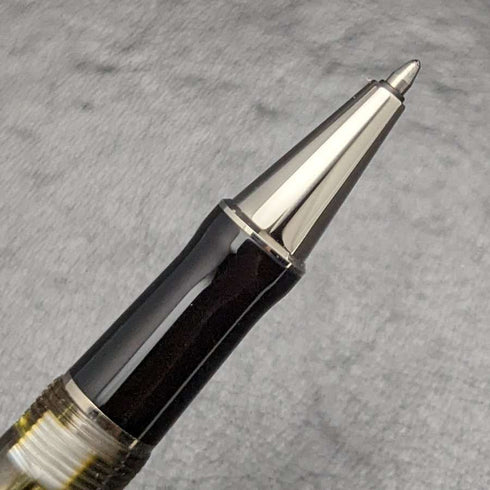 英国产派克(PARKER)Duofold 宝珠笔 绿色方格纹 附盒