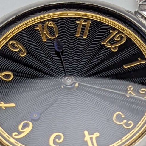 【已整备】英国古董 Lancashire Watch Co 怀表 银壳 黑盘
