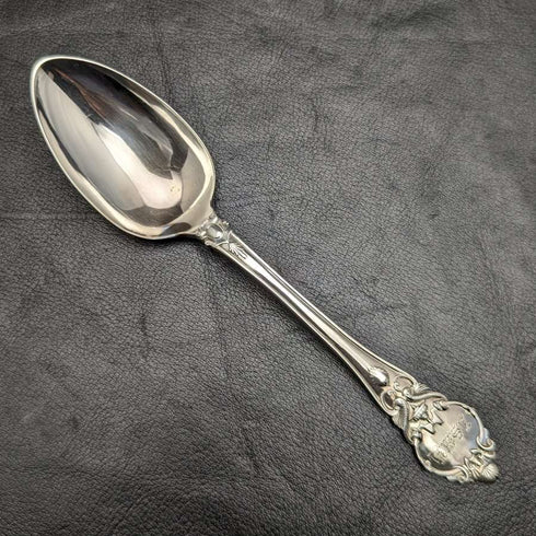 1851 British antique sterling silver cutlery set in box