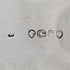 1861年 英国古董 切割玻璃盒 纯银盖 213g
