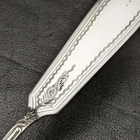British Vintage Silver Plated Cake Serving Set Mappin & Webb