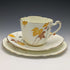 Trío de tazas de té Paragon, Reino Unido, década de 1930
