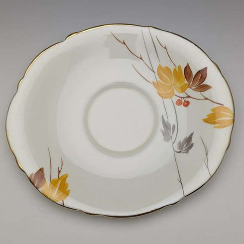 Trío de tazas de té Paragon, Reino Unido, década de 1930