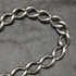 Around 1900 British Antique Sterling Silver Albert Chain 52g Sterling Silver Medal Fob