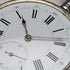 1900年頃 アンティーク TISSOT 懐中時計 銀側ケース シリンダー脱進機 動作良好