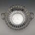 1911年 英国アンティーク 純銀製ボウル ピアス装飾 452g MAPPIN&WEBB