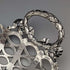 1911年 英国アンティーク 純銀製ボウル ピアス装飾 452g MAPPIN&WEBB
