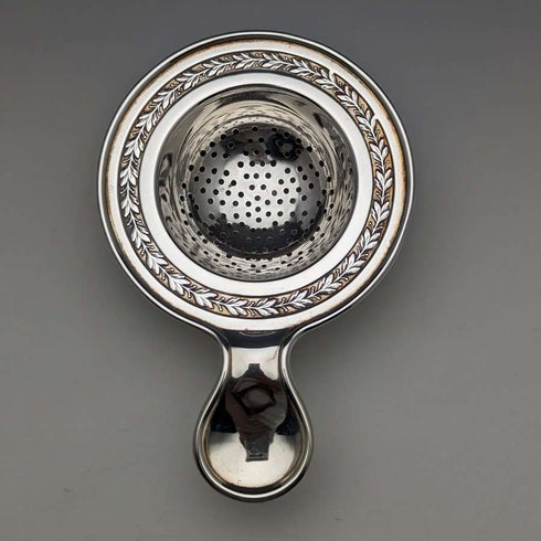 German Antique WMF Silver Plated Tea Strainer