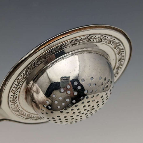 German Antique WMF Silver Plated Tea Strainer