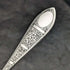 Juego de cubiertos de bautizo de plata chapada, antigüedad inglesa de 1899, en su estuche
