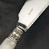 British Vintage White Pearl Shell Handle Silver Plated Fish Server Set in Case