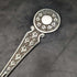 British antique silver plate jam spoon & butter knife set in case