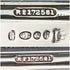 British antique silver plate jam spoon & butter knife set in case