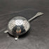 Colador de té de plata esterlina, antigüedad británica de 1917