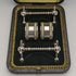 Around 1915 British Antique Silver Plated Napkin Ring & Knife Rest Pair Boxed