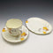 Trío de tazas de té Paragon, Reino Unido, década de 1930