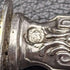 French antique sterling silver handle hors d'oeuvre cutlery set in case