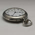 Reloj de bolsillo Longines antiguo de alrededor de 1921, chapado en plata, esfera abierta, en buen estado de funcionamiento