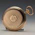Reloj de bolsillo Longines antiguo de alrededor de 1913, caja tipo hunter chapada en oro, calibre 19.74N, en buen estado de funcionamiento