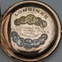 Reloj de bolsillo Longines antiguo de alrededor de 1913, caja tipo hunter chapada en oro, calibre 19.74N, en buen estado de funcionamiento