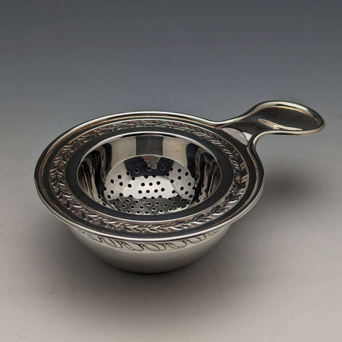 German Antique WMF Silver Plated Tea Strainer