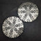 British vintage silver plate teapot stand pair