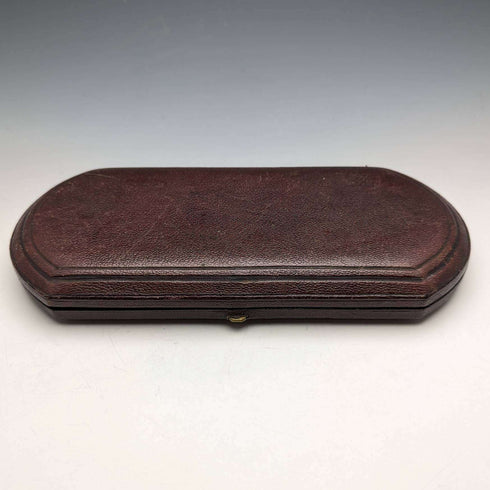 1870년경 영국 엔틱 순은제 크리스닝 커틀러리 세트(BOX 포함) MAPPIN BROTHERS