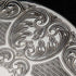 British Vintage Silver Plated Table Mat Set of 4 Paper Boxed