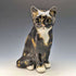 Figurilla de cerámica de gato carey Winstanley Kensington, Reino Unido (tamaño 2)