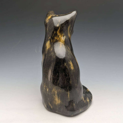 Figurilla de cerámica de gato carey Winstanley Kensington, Reino Unido (tamaño 2)