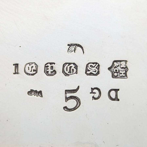 1870년대 영국 엔틱 실버 플레이트 티팟 741g Martin Hall